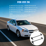 Nilight K80252 Front Stabilizer Sway Bar Links for Chevrolet 2005-2012 | for 2005 2006 2007 2008 2009 2010 Cobalt 2011 HHR 2012 Malibu 2005-2010 Pontiac 2003-2009 Saturn Driver and Passenger Side, view 3
