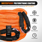 Nilight Kinetic Recovery Rope 48000 LBS 1-1/8in x 30ft Snatch Strap Heavy Duty Offroad Towing Starp Kit Vehicle Recovery kit for UTV ATV SUV Truck Car Jeep Tractor, view 4