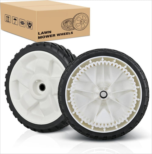 Nilight Lawn Mower Drive Wheels Replacement 8 Inch 119-0311, Stens 205-360 Assembly, Toro Lawnmower Front Wheels Compatible with 20001 20330 20331 20339 20350 and More, 2-Pack