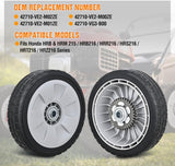 Nilight Lawn Mower Drive Wheels Replacement 8 Inch 42710-VE2-M02ZE Assembly, Honda Lawnmower Rear Wheels Compatible with HRB215 HRB216 HRB217 and More Similar for Self-Propelled Walk-Behind, 2-Pack, view 3
