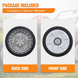 Nilight Lawn Mower Drive Wheels Replacement 8 Inch 42710-VE2-M02ZE Assembly, Honda Lawnmower Rear Wheels Compatible with HRB215 HRB216 HRB217 and More Similar for Self-Propelled Walk-Behind, 2-Pack, view 5