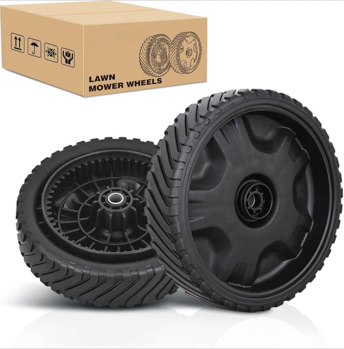 Nilight Lawn Mower Drive Wheels Replacement 8 Inch 634-05039 Assembly, Lawnmower Wheels Compatible with Troy-Bilt, Craftsman, TB200 TB210 TB220 TB230 TB270ES TB280ES, 2-Pack