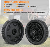 Nilight Lawn Mower Drive Wheels Replacement 8 Inch 634-05039 Assembly, Lawnmower Wheels Compatible with Troy-Bilt, Craftsman, TB200 TB210 TB220 TB230 TB270ES TB280ES, 2-Pack, view 3