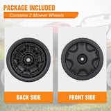 Nilight Lawn Mower Drive Wheels Replacement 8 Inch 634-05039 Assembly, Lawnmower Wheels Compatible with Troy-Bilt, Craftsman, TB200 TB210 TB220 TB230 TB270ES TB280ES, 2-Pack, view 5