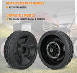 Nilight Lawn Mower Wheels Replacement 8 Inch 42710-VR8-N00ZA Assembly, Honda Lawnmower Rear Wheels Compatible with HRN216 Series for Self-Propelled Walk-Behind, 2-Pack, view 3