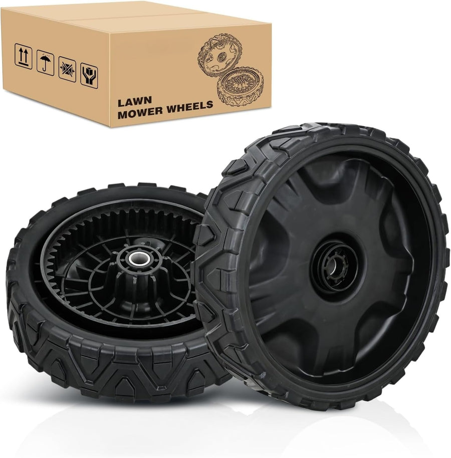 Nilight Lawn Mower Wheels Replacement 8 Inch 634-05040 Assembly, Lawnmower Wheels Compatible with MTD, Cub Cadet, Craftsman M210 M215 M230 M250 M270 M275 Walk-Behind Mower, 2-Pack