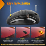 Nilight LED Cab Marker Lights 5 PCS 24 LED Smoke Lens Amber Clearance Roof Running Light Compatible with 2003-2018 Dodge Ram 1500 2500 3500 Pickup Trucks, view 6