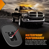 Nilight LED Cab Marker Lights 5 PCS 9 LED Smoke Lens Amber Roof Running Clearance Light Compatible with 1999 2000 2001 2002 Dodge Ram 2500 3500 Pickup Trucks, view 5