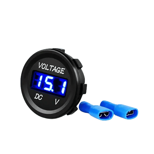 Nilight LED Digital Display Voltmeter Panel Blue