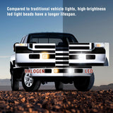 Nilight LED Fog Light Assembly Compatible with 2005 2006 2007 F250 F350 F450 F550 Super Duty 2005 Ford Excursion with Daytime Running Lights Driving Lamp Pair Plug and Play Driver and Passenger Side, view 6