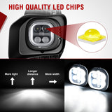 Nilight LED Fog Light Assembly Compatible with 2011 2012 2013 2014 2015 2016 Ford F250 F350 F450 F550 with Daytime Running Lights Driving Lamp Plug and Play Driver side and Passenger Side, view 5