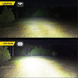 Nilight 45W 7x6 5x7 Hi/Lo LED Headlights, view 4