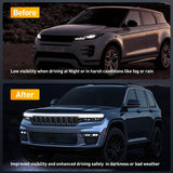 Nilight LED Hood Light Strip, 70Inch Flexible Car Hood Light Waterproof Dynamic Startup Daytime Running Light for Cars, SUVs, Trucks, White, view 4