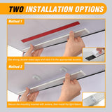 Nilight LED Interior Light Bar 2PCS 16.5 Inch Dimmable Strip Lights | Three Color Dimmable Lighting with Memory Function 168 LEDs and 12V to 30V Compatibility for RV Enclosed Cargo Trailer Boat, view 3