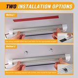Nilight LED Interior Light Bar 4PCS 13.4 Inch Strip Lights | 108 LEDs with 1600LM Output On Off Switch and 12V to 85V Compatibility for RV Camper Enclosed Cargo Trailer Boat and Van, view 3
