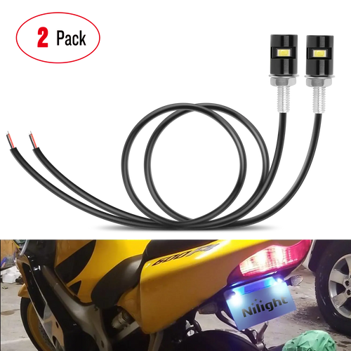 Nilight Led License Plate White Light (Pair)