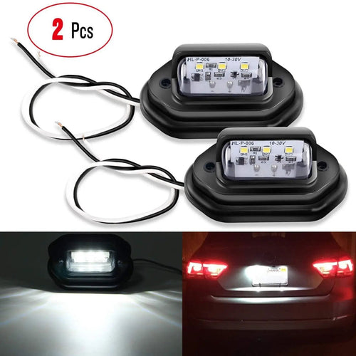 Nilight LED License Tag Light (Pair)