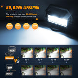 Nilight LED Light Bar 6.5Inch Triple Row Spot Flood Combo Beam Pod Cigarette Lighter Powered with Wiring Magnetic Base Fog Driving Work Roof Bumper Lights for Truck Tractor Golf Cart UTV, view 3