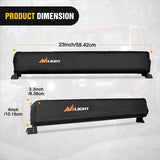 Nilight LED Light Bar Cover 22 Inches Black Nylon Protective Sleeve Universal Fit Straight and Curved Bar Waterproof Dustproof Scratch-Proof Light Cover for Driving Off Road Lights, view 2