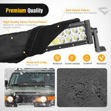 Nilight LED Light Bar Cover 32 Inches Black Nylon Protective Sleeve Universal Fit Straight and Curved Bar Waterproof Dustproof Scratch-Proof Light Cover for Driving Off Road Lights, view 3