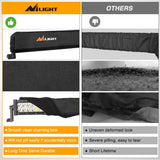 Nilight LED Light Bar Cover 32 Inches Black Nylon Protective Sleeve Universal Fit Straight and Curved Bar Waterproof Dustproof Scratch-Proof Light Cover for Driving Off Road Lights, view 5