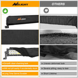 Nilight LED Light Bar Cover 42 Inches Black Nylon Protective Sleeve Universal Fit Straight and Curved Bar Waterproof Dustproof Scratch-Proof Light Cover for Driving Off Road Lights, view 5