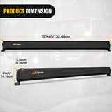 Nilight LED Light Bar Cover 52 Inches Black Nylon Protective Sleeve Universal Fit Straight and Curved Bar Waterproof Dustproof Scratch-Proof Light Cover for Driving Off Road Lights, view 2
