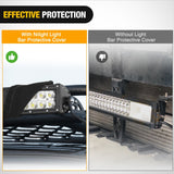 Nilight LED Light Bar Cover 52 Inches Black Nylon Protective Sleeve Universal Fit Straight and Curved Bar Waterproof Dustproof Scratch-Proof Light Cover for Driving Off Road Lights, view 4