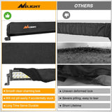 Nilight LED Light Bar Cover 52 Inches Black Nylon Protective Sleeve Universal Fit Straight and Curved Bar Waterproof Dustproof Scratch-Proof Light Cover for Driving Off Road Lights, view 5