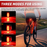 Nilight LED Safety Light 4PCS Red Green Marine Navigation Bike Tail Lights Three Modes Waterproof Reflective Gear Clip On Flash Strobe Indicator Lamp for Night Boating Fishing Cycling Jogging, view 4
