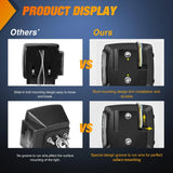 Nilight LED Trailer Light Kit Square Stop Turn Tail Light Red Amber Side Marker Light Third Brake ID Light Bar, view 5
