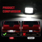 Nilight License Plate Light Compatible with 2007 2008 2009 2010 2011 2012 2013 2014 2015 2016 2017 2018 2019 2020 2021 Nissan Frontier Navara D40 2007-2015 Titan Armada Xterra Black Housing, view 6