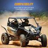 Nilight Light Bar UTV Front Side A Pillar Dual Lights Hood Mounting Brackets for LED Pods Compatible with Polaris RZR XP 1000 2014 2015 2016 2017 2018 2019 RZR XP 900 2015-2019, view 6