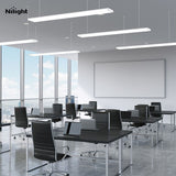 Nilight Lighting fixtures that integrate natural daylight and fluorescent lighting into the fixture, view 2