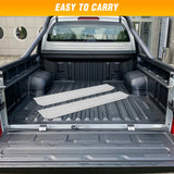 Nilight Loading Ramps, 62.6Inch x 9Inch Heavy Duty Steel Trailer Ramp, 880lbs Capacity for Hand Truck, Motorcycle, Riding Mower, ATVs & 4-Wheel Equipment, 2 Pack (Pair), view 6