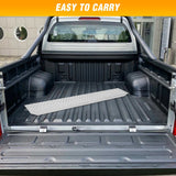 Nilight Loading Ramps, 62.6Inch x 9Inch Heavy Duty Steel Trailer Ramp, 440lbs Capacity for Bicycle, Motorcycle, Scooter, Moped & More, 1 Pack, view 6