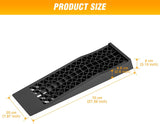 Nilight Low Profile Car Ramps, Portable Drive on Service Ramp for Support Jack Vehicle Maintenance, 10,000lb GVW Capacity, 2 Pack (25% OFF Final Checkout), view 4