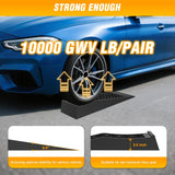 Nilight Low Profile Car Ramps, Portable Drive on Service Ramp for Support Jack Vehicle Maintenance, 10,000lb GVW Capacity, 2 Pack (25% OFF Final Checkout), view 6