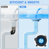 Nilight Macerator Pump for RV 12V 12GPM Portable Quick Release Self-Priming RV Macerator Pump for Sewage Waste sewer Pump Kit with Hose Fittings Discharge Port Carry Bag for Camper Boat Kitchen Marine, view 5