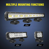 Nilight Magnetic Base Bottomed-Mounted Sucker Holder Bracket (Pair), view 2