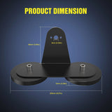 Nilight Magnetic Base Side-Mounted Sucker Holder Bracket (Pair), view 3