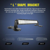 Nilight Magnetic Base Side-Mounted Sucker Holder Bracket (Pair), view 4