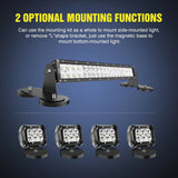 Nilight Magnetic Base Side-Mounted Sucker Holder Bracket (Pair), view 6