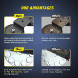 Nilight Magnetic Base Sucker Holder Rubber Boot Bracket (Pair), view 4