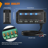 Nilight Motorcycle 12V Fuse Block Circuit Protection With LED Indicator, view 4