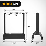 Nilight Motorcycle Bike Wheel Balancer Tire Balancer Stand | Features static & dynamic alignment heavy duty build adjustable centering cones fits most motorcycles dirt & sport bikes, view 2