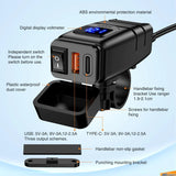 Nilight Motorcycle Charger USB Type C 12V Voltmeter On Off Switch, view 5