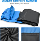 Nilight Motorcycle Cover with Lock-Hole Storage Bag & Protective Reflective Strip Fits up to 116 Inch, view 4