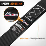 Nilight Motorcycle Tie Down Straps Max Break Strength 12000Lbs Black, view 4
