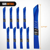 Nilight Motorcycle Tie Down Straps Max Break Strength 12000Lbs Blue, view 2